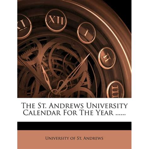 St Andrews University Calendar
